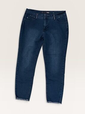 Thorn Women Dark Blue Ankle Jeans Size 12